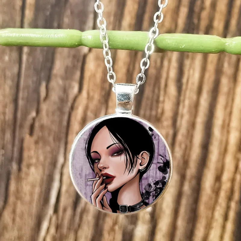 Женское Ожерелье с кабошоном ожерелье подвеской украшение на день матери отца 2022