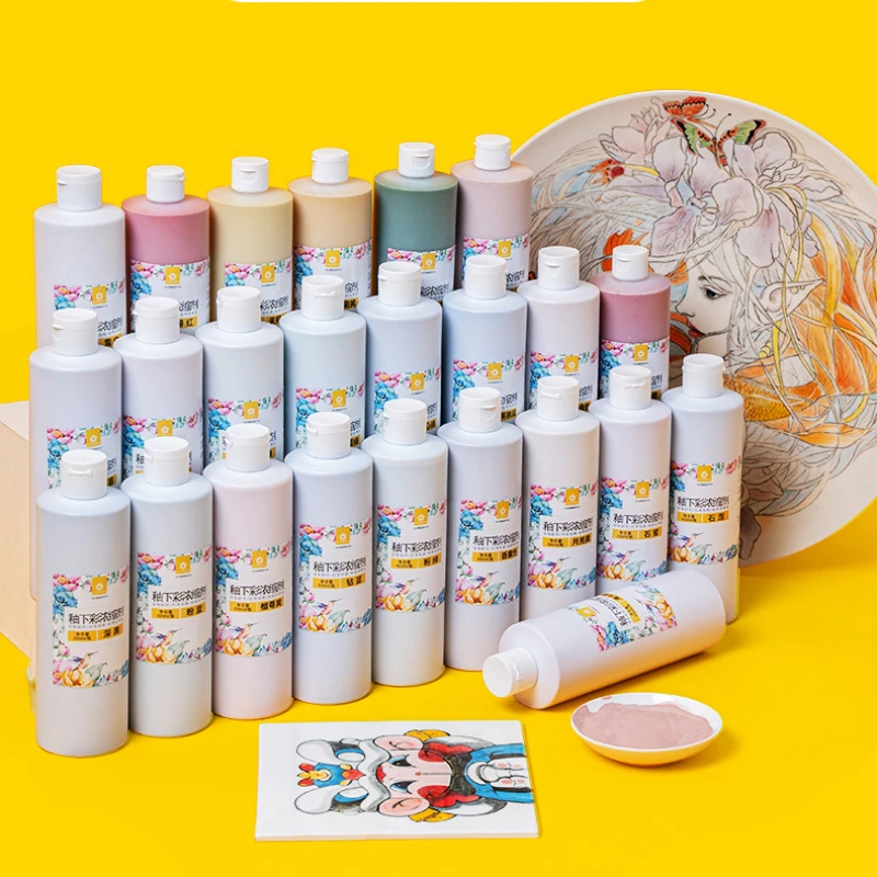 

500ml Ceramic Underglaze Paint Concentrate for Students and Children DIY Lead-free Non-toxic Concentration Series