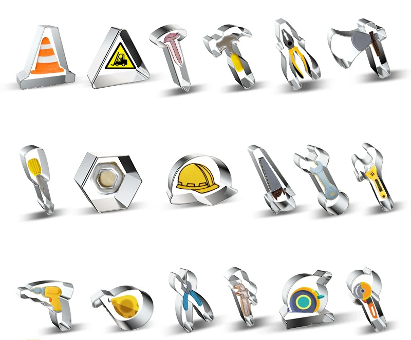 

18 шт., формочки для печенья из нержавеющей стали