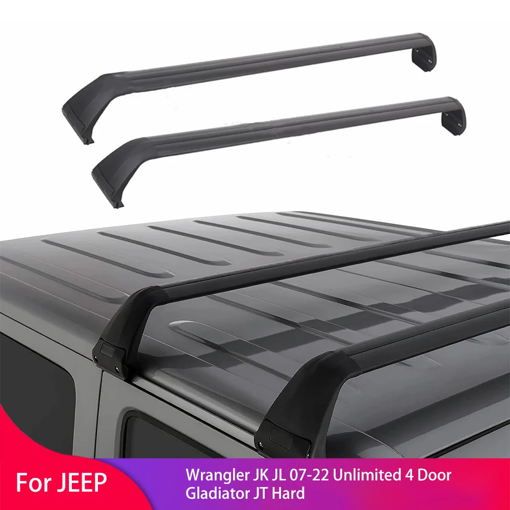 Неограниченный 4-дверный Гладиатор JT для JEEP Wrangler JK JL 07-22 жесткий багажник на крышу