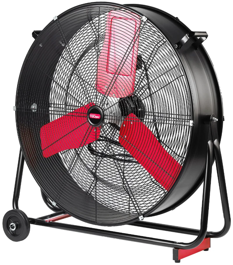 

Hyper Tough 30 inch High Velocity Tilted Drum Fan Red & Black