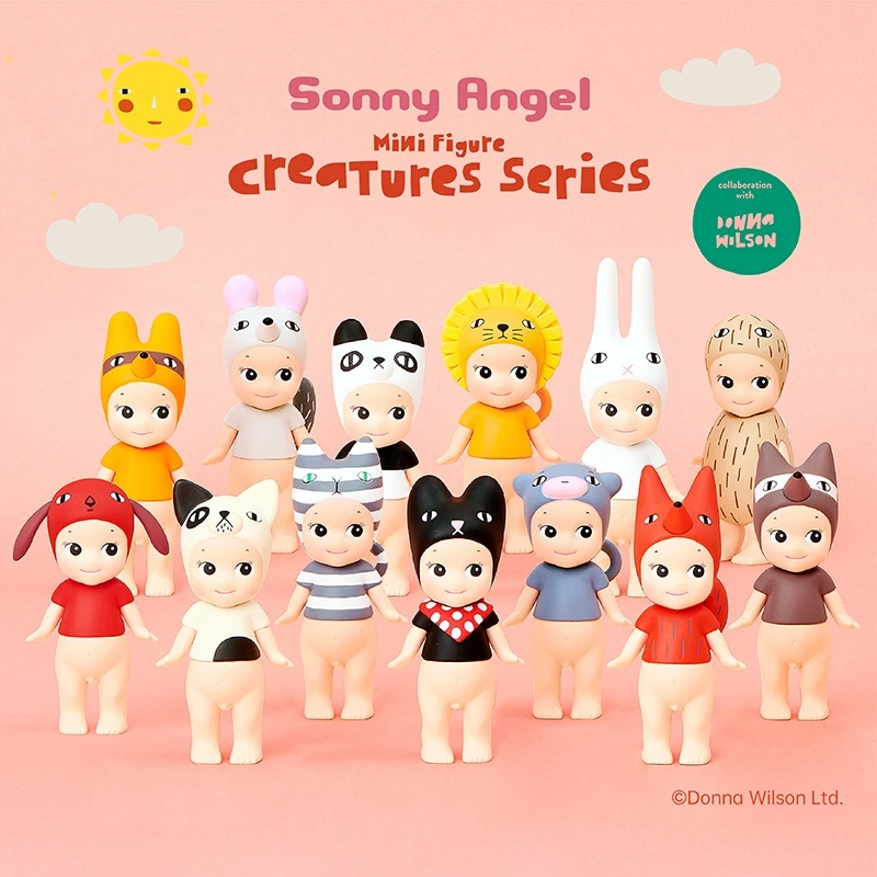 

Коллекция 2023 года, Sonny Angel загадочная коробка, Qiqu, животные, серия глухая коробка, дизайнерская игрушка, фигурка, милое настольное украшение, детский подарок на день рождения