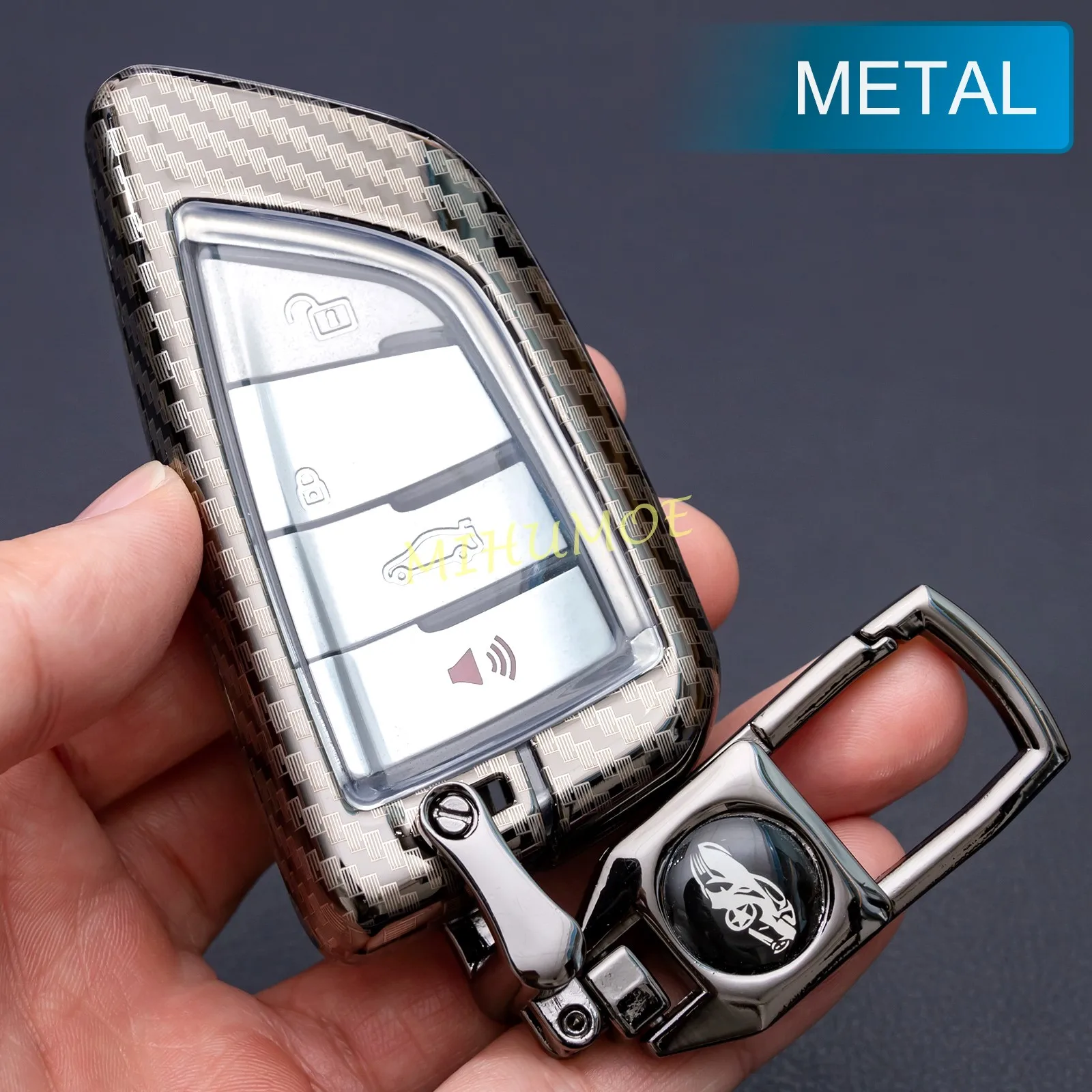 Для BMW X1 X2 X3 X4 X5 X6 X7 116i 220i 330i 330d 430i 520i 530i 730i 840i Металлический автомобильный брелок из