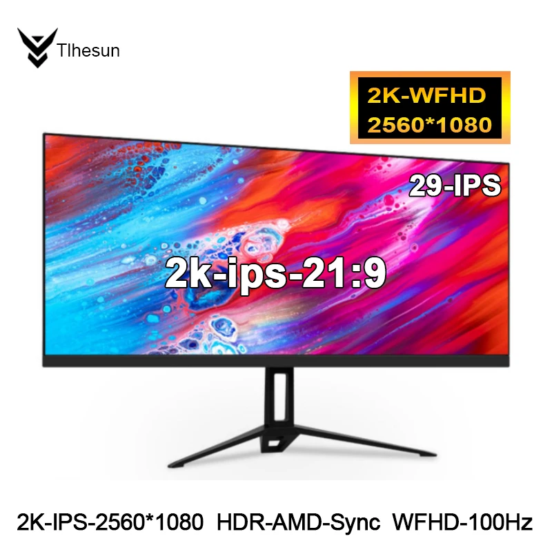 Монитор 29 дюймов ,IPS 2K-100 Гц, WFHD, широкий дисплей, разрешение ...