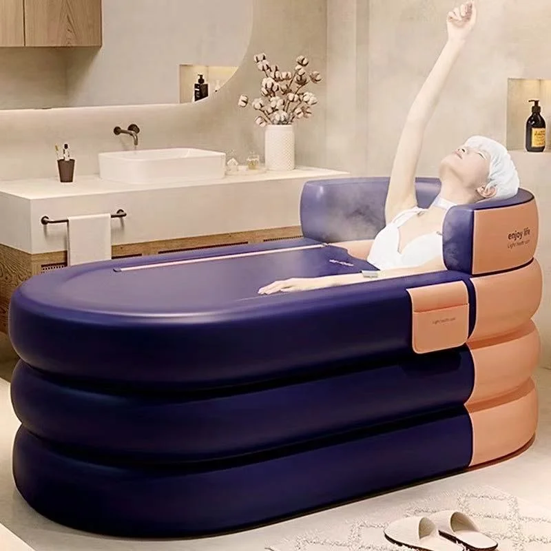 

Портативная Складная Ванна для взрослых, большая емкость, складная Бытовая ванна для отпаривания пота, детский надувной бассейн