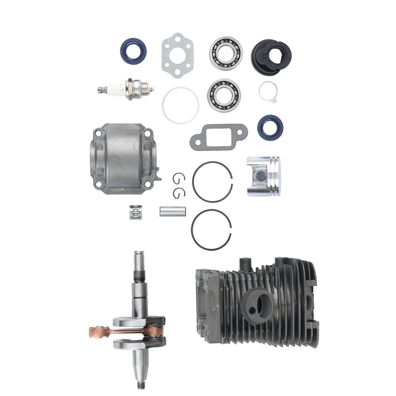 Комплект поддонов двигателя с поршнем цилиндра и коленчатым валом для бензопилы