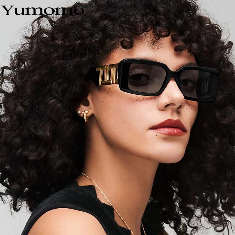 

Винтажные акриловые солнечные очки y2k, классические квадратные солнцезащитные очки, женские брендовые винтажные маленькие прямоугольные солнечные очки для путешествий