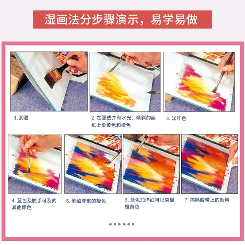 Полное выражение акварели Marizd Meh — введение в учебник по акварельному учебнику