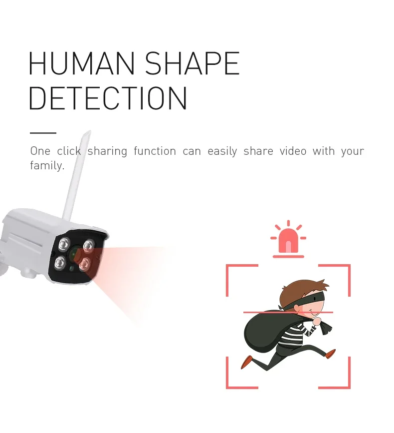 Tuya Smart Life Открытый 2MP Wi-Fi Безопасность 1080P Комплект наблюдения Система 4-канальный