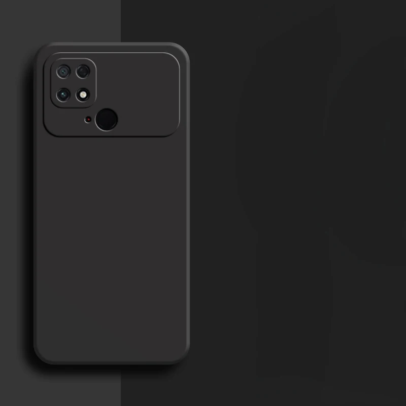 For POCO C40 Case POCO C40 Cover 6.71 Inch New Original Liquid Silicone Shockproof Back Bumper For Xiaomi POCO C 40 C40 Case