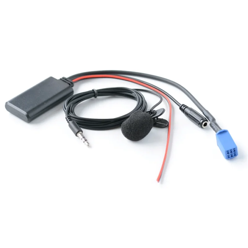 

Автомобильный Bluetooth 5,0 Aux-кабель, микрофон, гарнитура, адаптер для вызова Crown GRS182