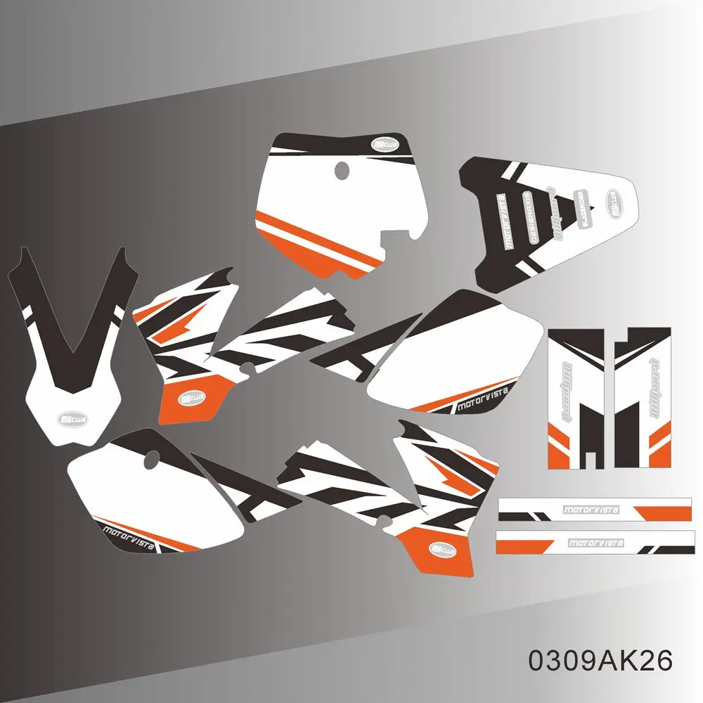 Наклейки графические для KTM SX50 SX 50 2002 2003 2004 2005 2006 2007 2008
