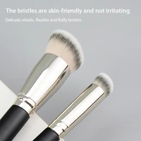 2pcs professional makeup brushes flat top foundation concealerlarge face make up brush cosmetics makeup sets beauty tool