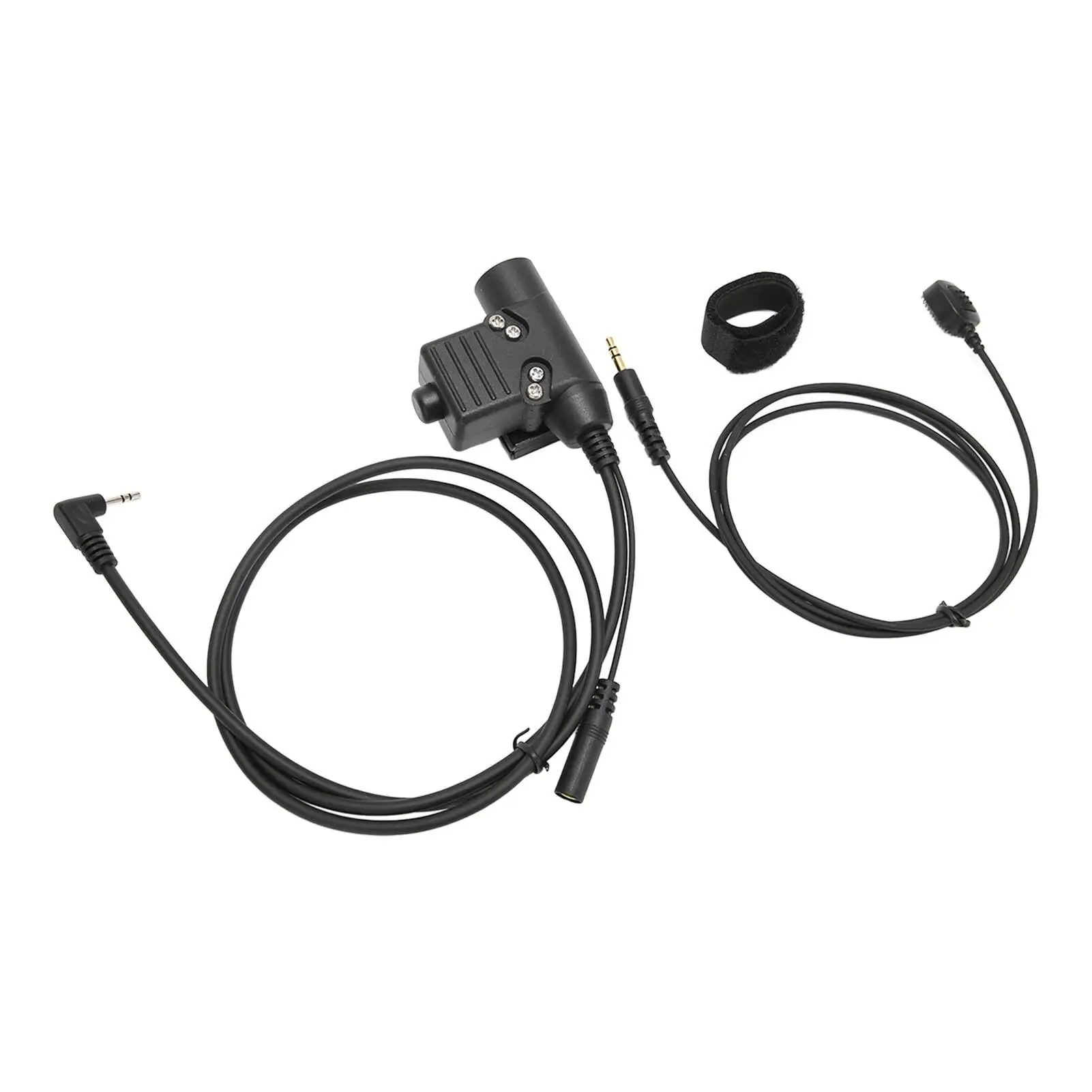 U94 PTT Finger Microphone для раций 2-3 5 мм — совместимый коммуникационный аксессуар