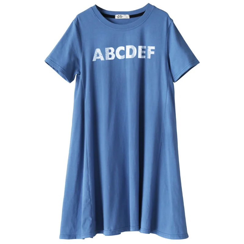 

Girls Cotton College Style Dress Summer 2022 New Loose A- Line Kids Dresses Children Loose Casual Clothing, #6995