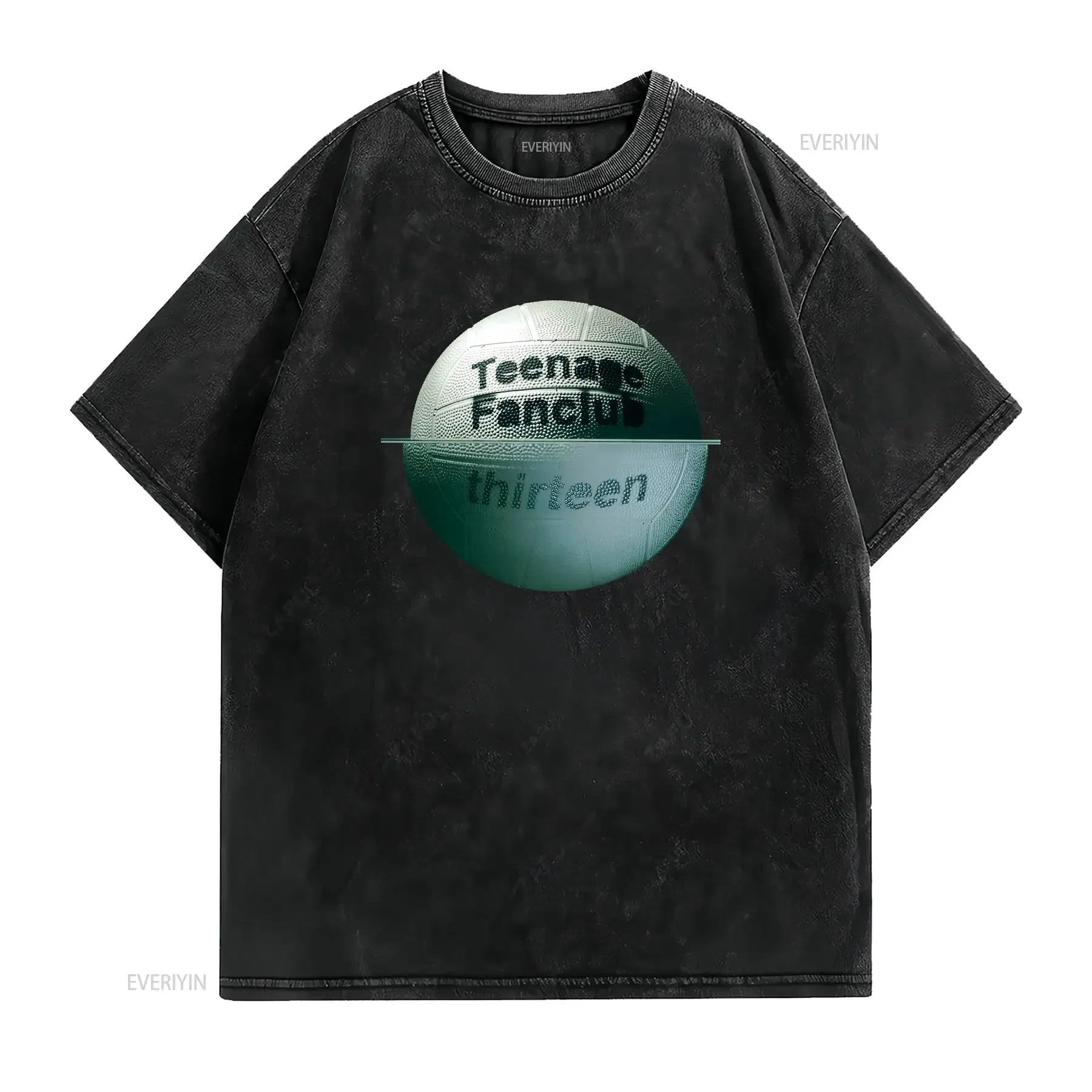 Фото Футболка Thirteen Album T Shirtnage Fanclub Band, все размеры от S до 5XL, винтажная, с эффектом потертости, дизайнерская одежда, топ для повседневной носки, удобная. №2