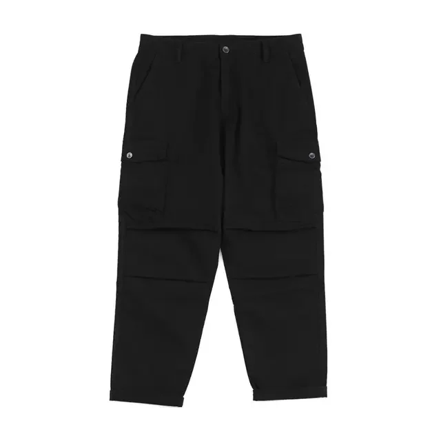 Men Loose Tapered Plus Size Multi-pockets Trousers High Qual