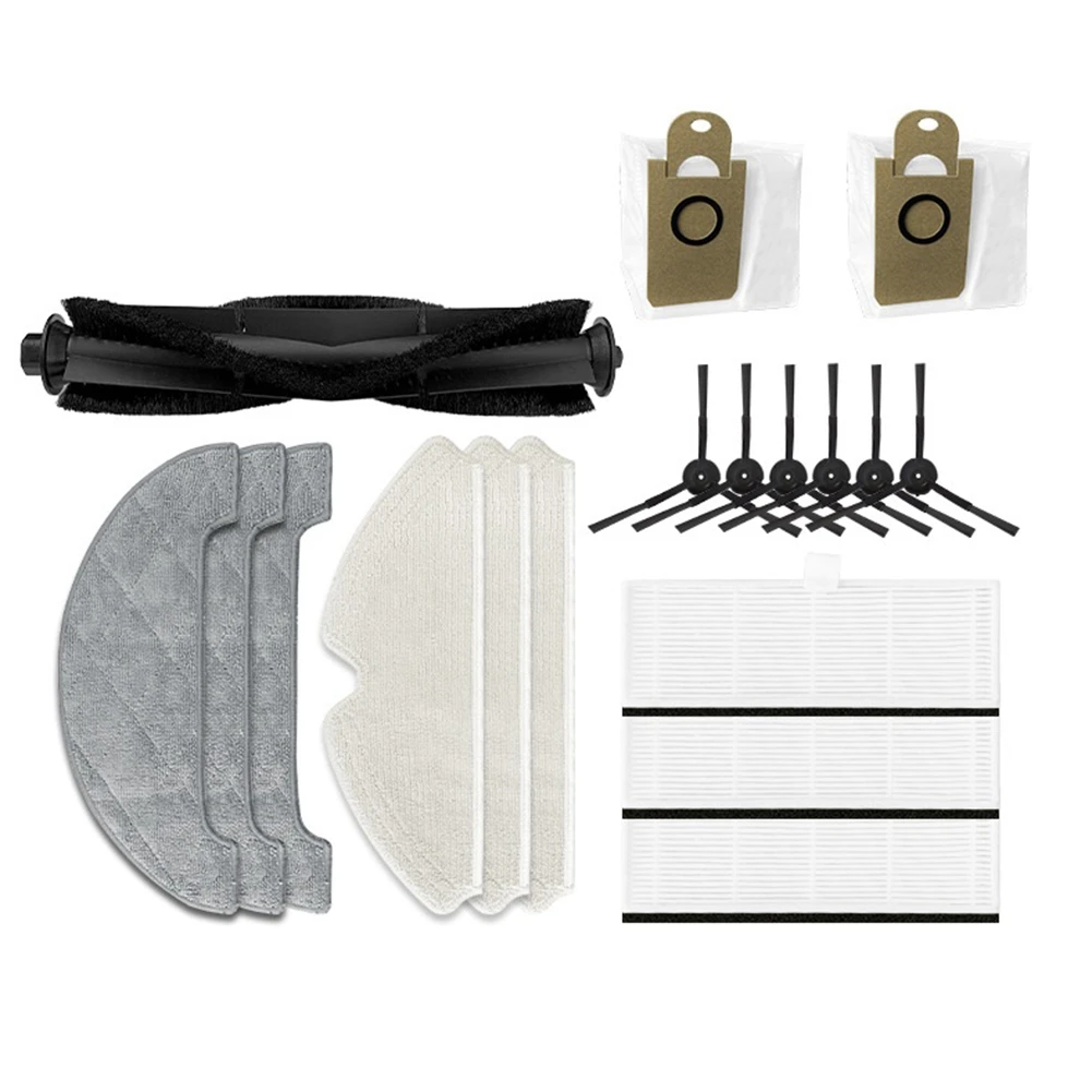 

Robotic Vacuum Cleaner Main Side Brush Hepa Filter Mop Cloth Rag Dust Bag For Uoni V980 Plus Replacement Accessories
