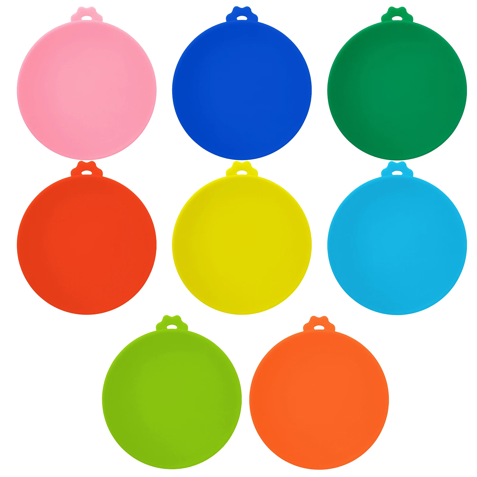 

8pcs Yogurt Jar Lids Office Mugs Storage Cookie Coffee Bean Reusable Silicone Glass Containers, Home Round Sealed Against Leaks