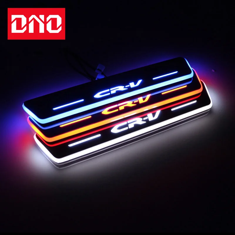 

Trim Pedal LED Car Light Door Sill Scuff Plate Pathway Dynamic Streamer Welcome Lamp For Honda CR-V CRV 2007 - 2019