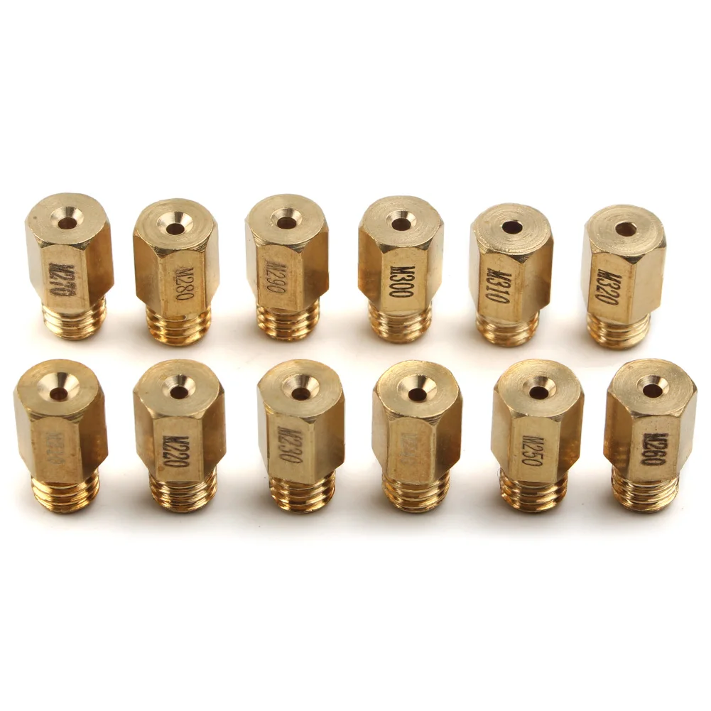 15 шт. набор главных жиклеров карбюратора мотоцикла для Mikuni VM TM TMX 210 220 230 240 250 260 270 280