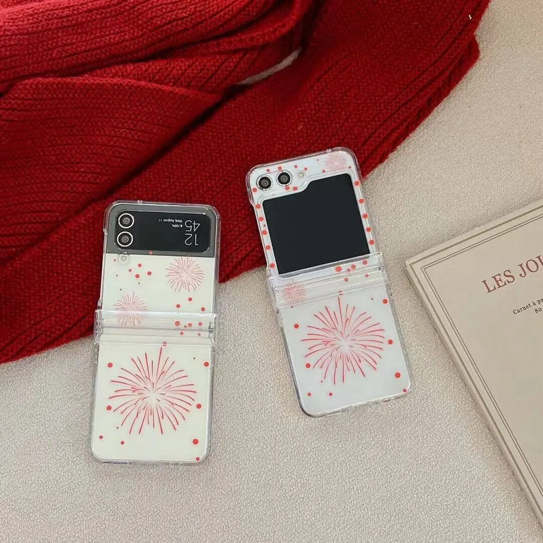 Симпатичный Прозрачный лазерный браслет с бабочкой и замком петлей для Samsung Galaxy Z