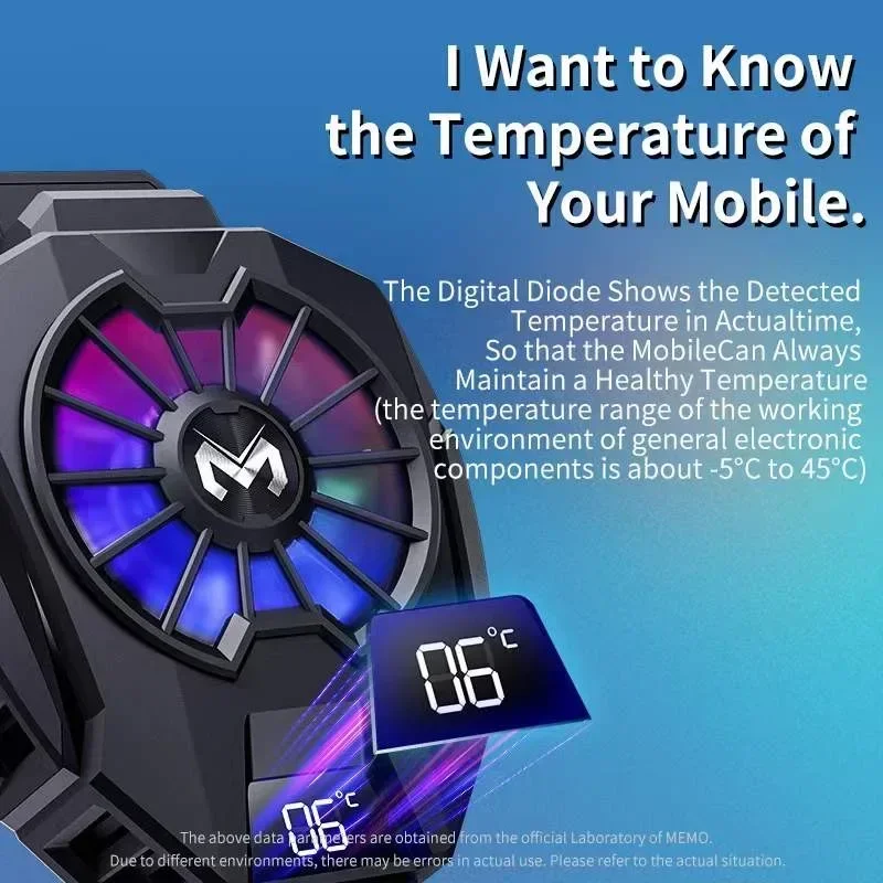 Охлаждающий вентилятор для iPhone радиатор смартфонов и планшетов