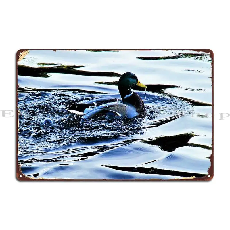 

Splashing About Metal Sign Design Living Room Wall Cave Plaques Party Tin Sign Poster