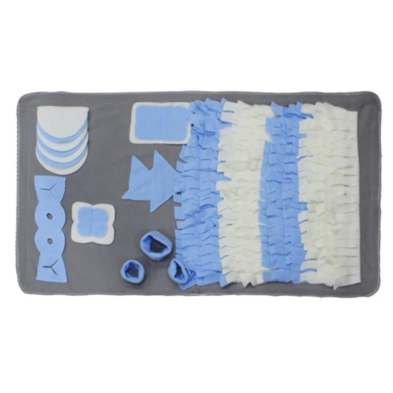 

Dog Snuffle Mat Interactive Puzzle Mats Foraging Toy Slow Feeder Sniffing Pad