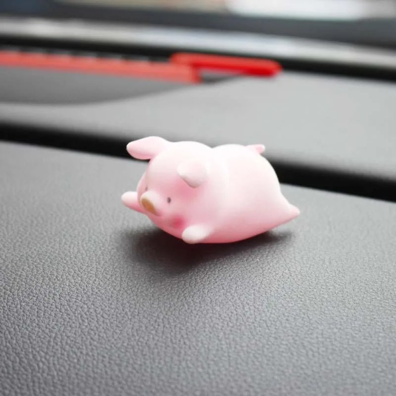 

Симпатичные поливинилхлоридные украшения на приборную панель автомобиля, свинка, 6 видов, аксессуары для кукол в виде животных, игрушка в виде свиньи, подарки для друзей, малышей на день рождения