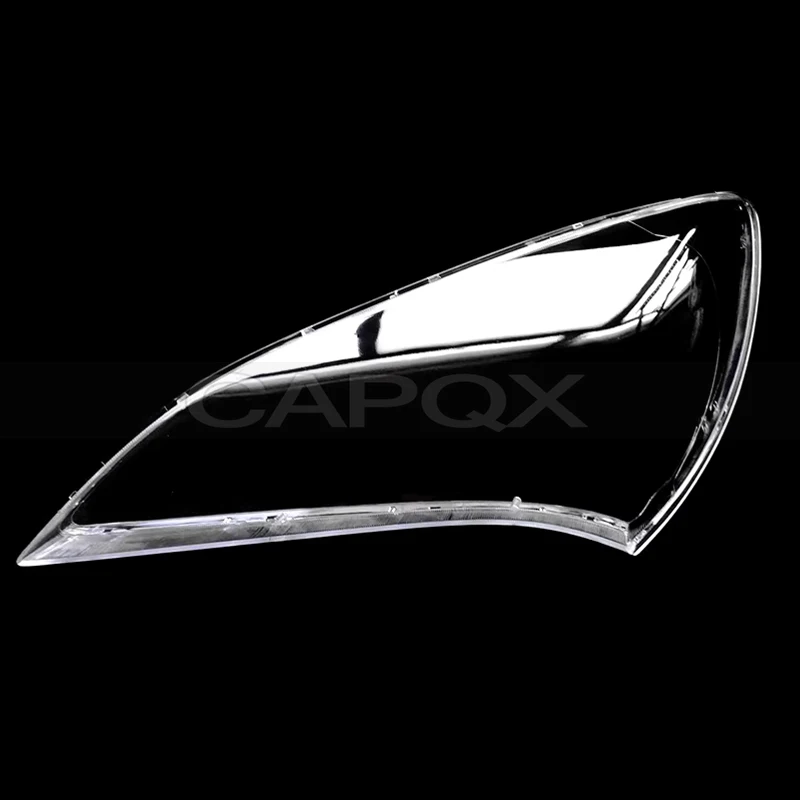

Крышка передней фары CAPQX для Hyundai Genesis Coupe 2009-2010, прозрачная крышка для передней фары