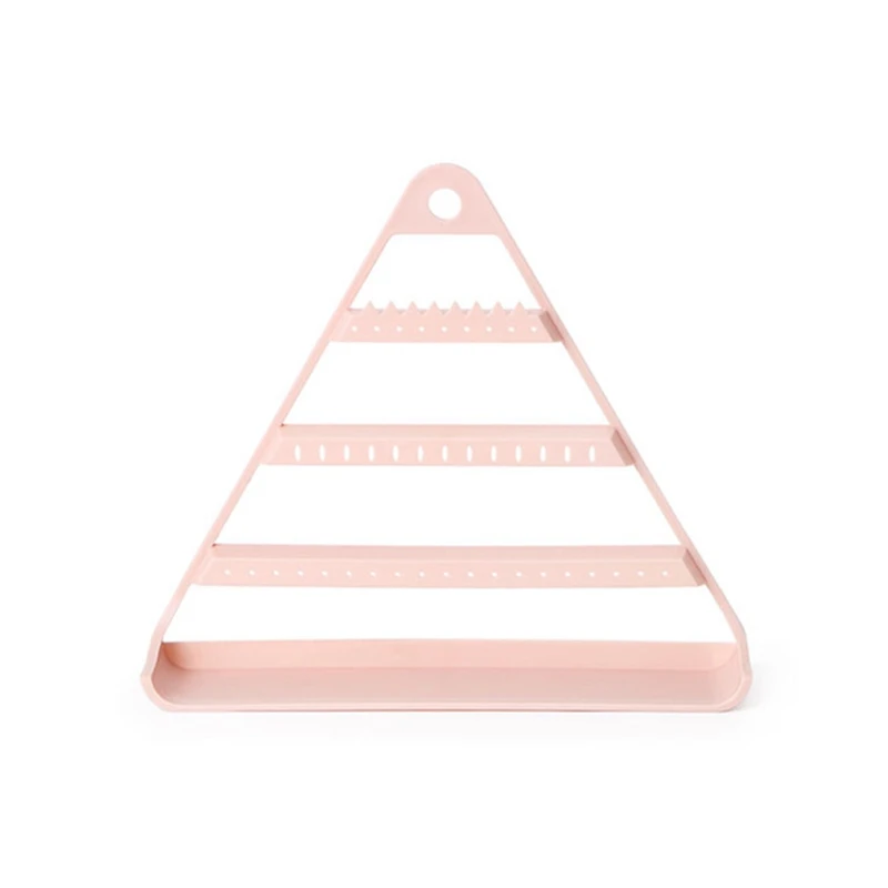 

Earrings Bracelets Jewelry Storage Box Screen Triple-Cornered Display Stand