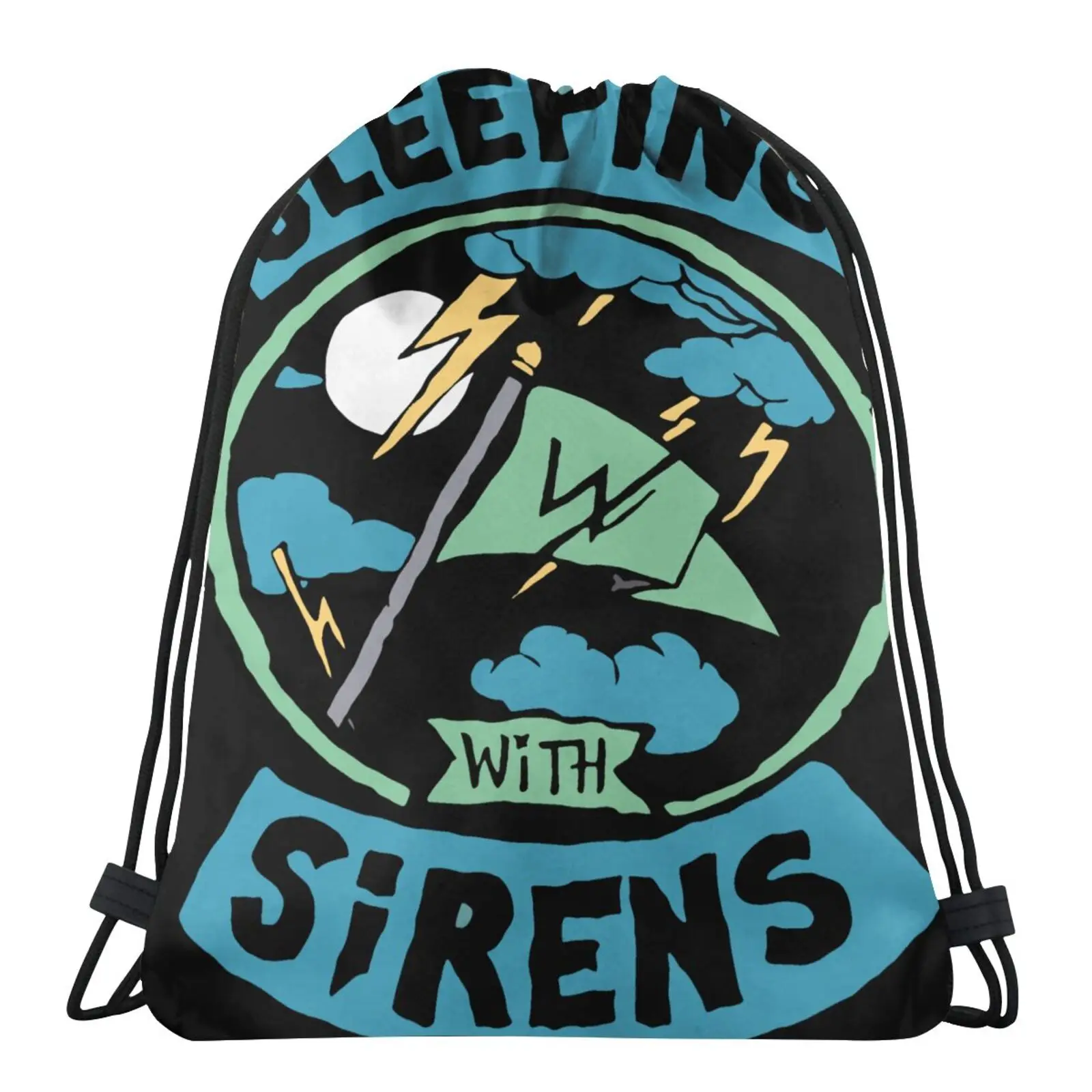

Sleeping With Sirens Men's Backpack Canvas Backpack Backpack Initial Custom Bag Bags Drawstring Bags Cloth Bags Christmas Sack