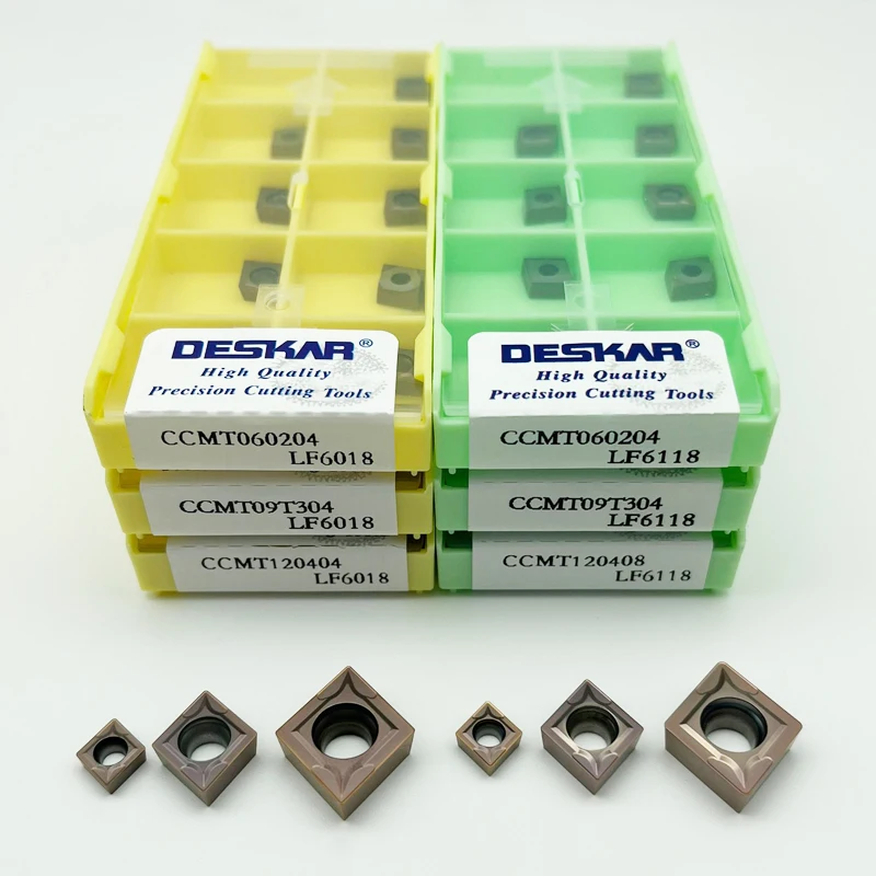 

CCMT060204 CCMT09T304 CCMT120404 Твердосплавные вставки CCMT Внутренние токарные инструменты CCMT060208 CCMT09T308 для нержавеющей стали