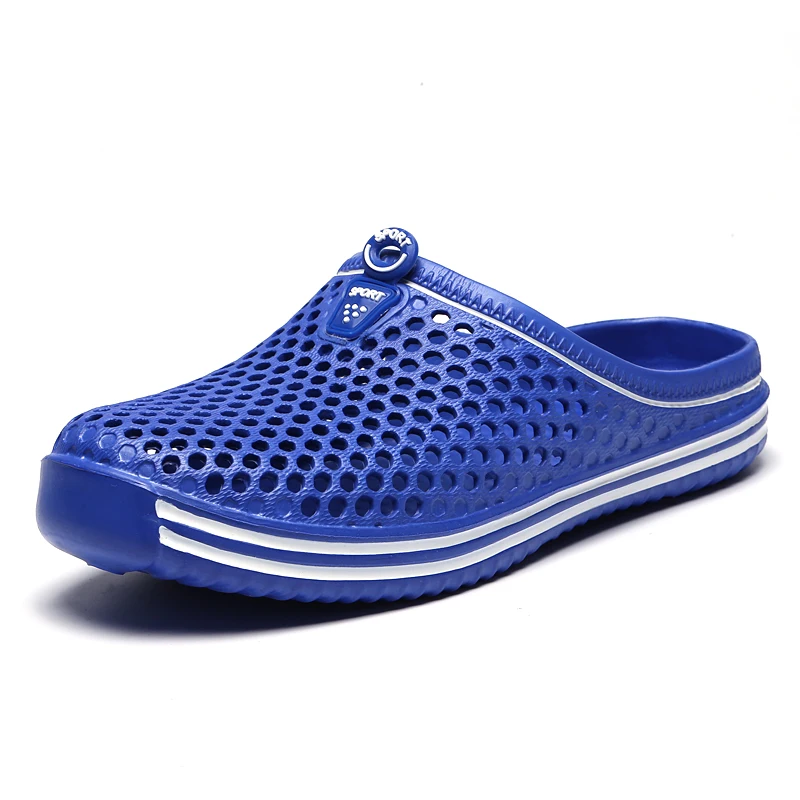 Slippers Cutout Clogs Shoes Fashion Men Women Garden Convenience Bathroom Slippers Non-slip Beach Sandals
