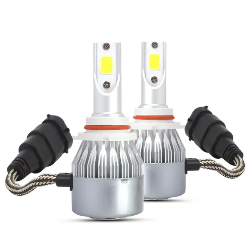

2PCS LED Headlight Bulb H7 LED Car Light H4 LED 880 H11 HB3 9005 HB4 9006 H13 6000K 72W 12V 8000LM Car Headlight Energy Saving
