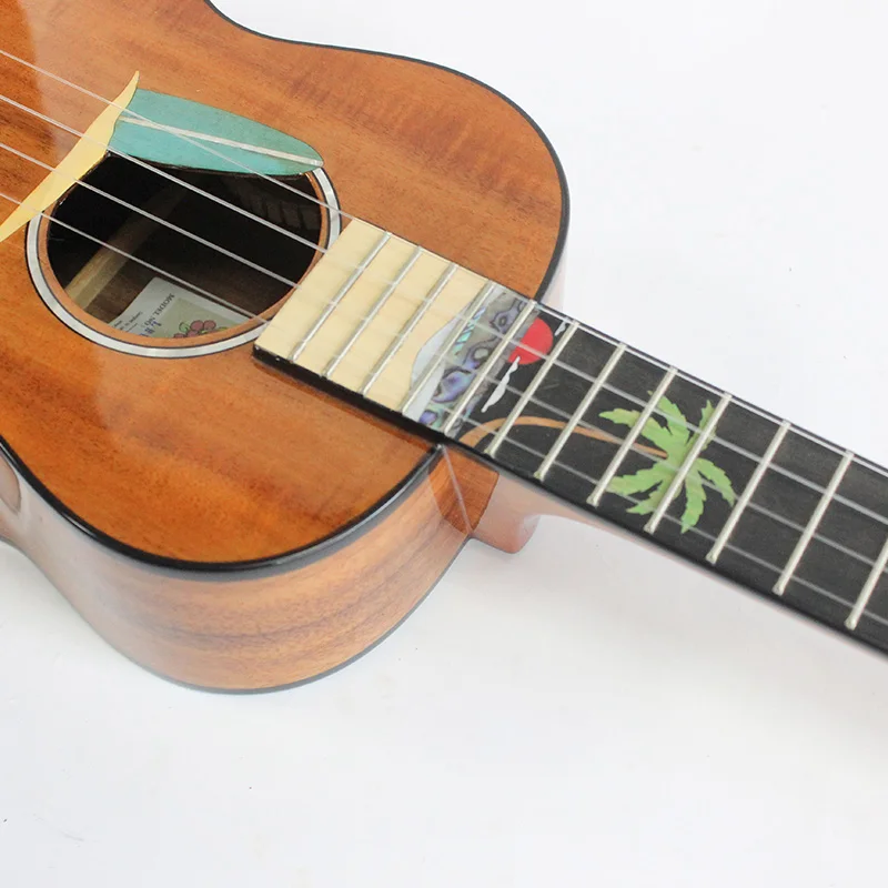 LEHO Высококачественная 26-дюймовая укулеле из цельной акации