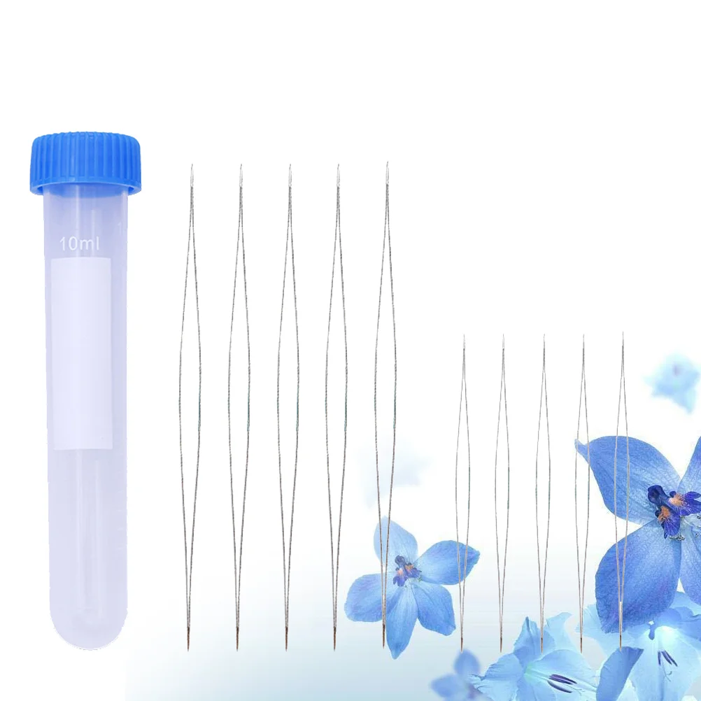 

10 Pcs Stitching Needle Big Eye Beading Needles Threader Sewing Machine Product