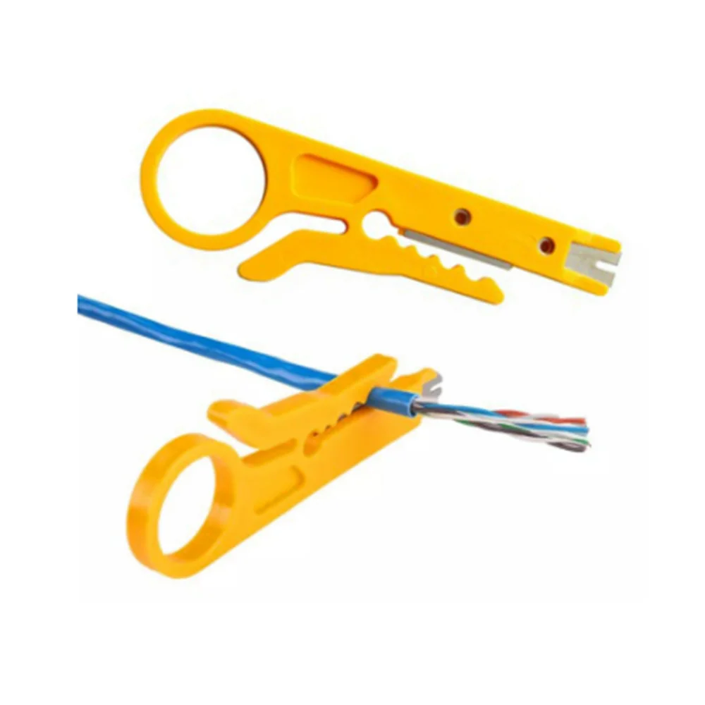 

Cable Stripping Wire Cutter Crimping Tool Multi Stripper Knife Crimper Pliers Mini Portable Decrustation Electrical Straight