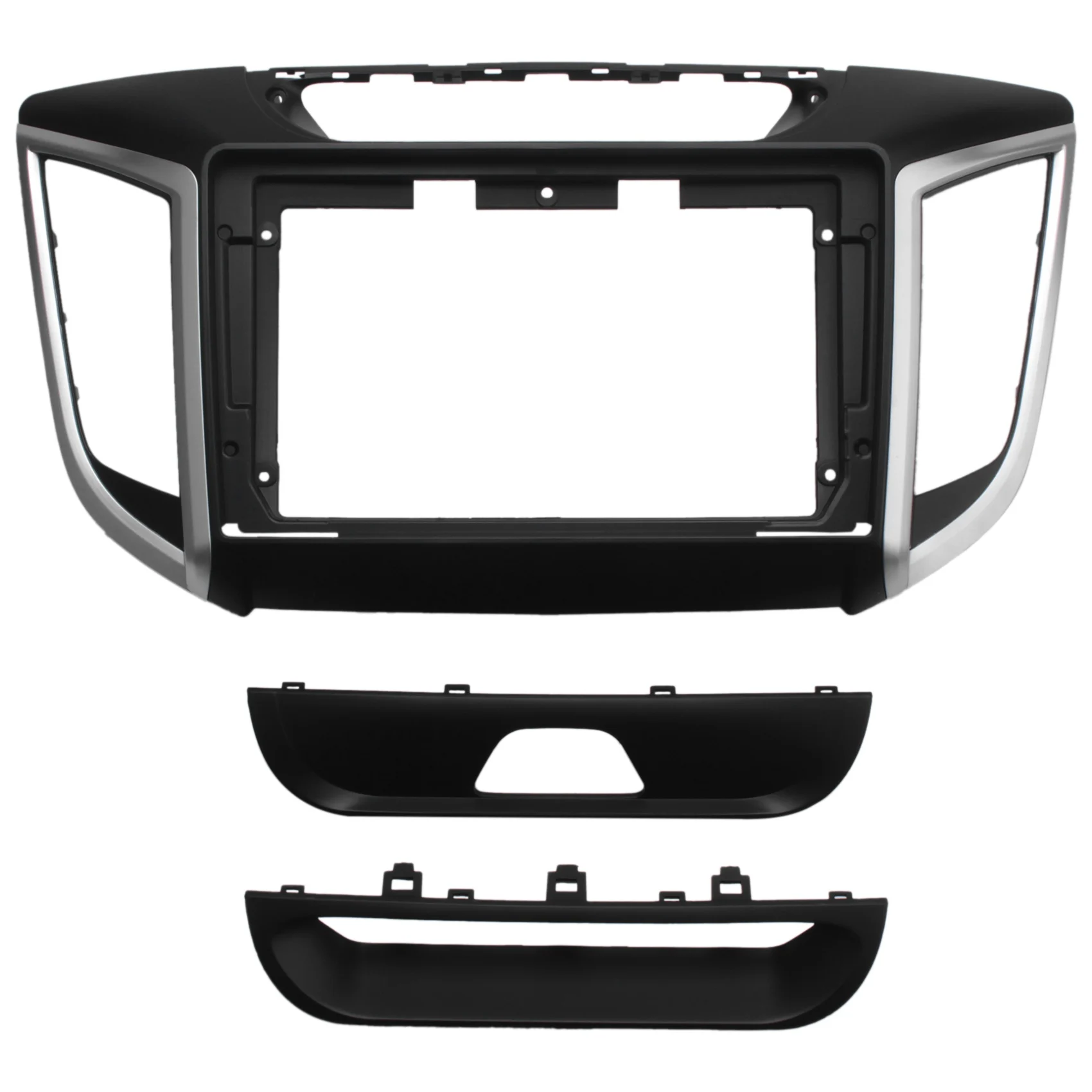 9-дюймовая 2 Din Автомобильная стереомагнитола Fascia Dash Adapter рамка для 2014 + Hyundai IX25/ CRETA -