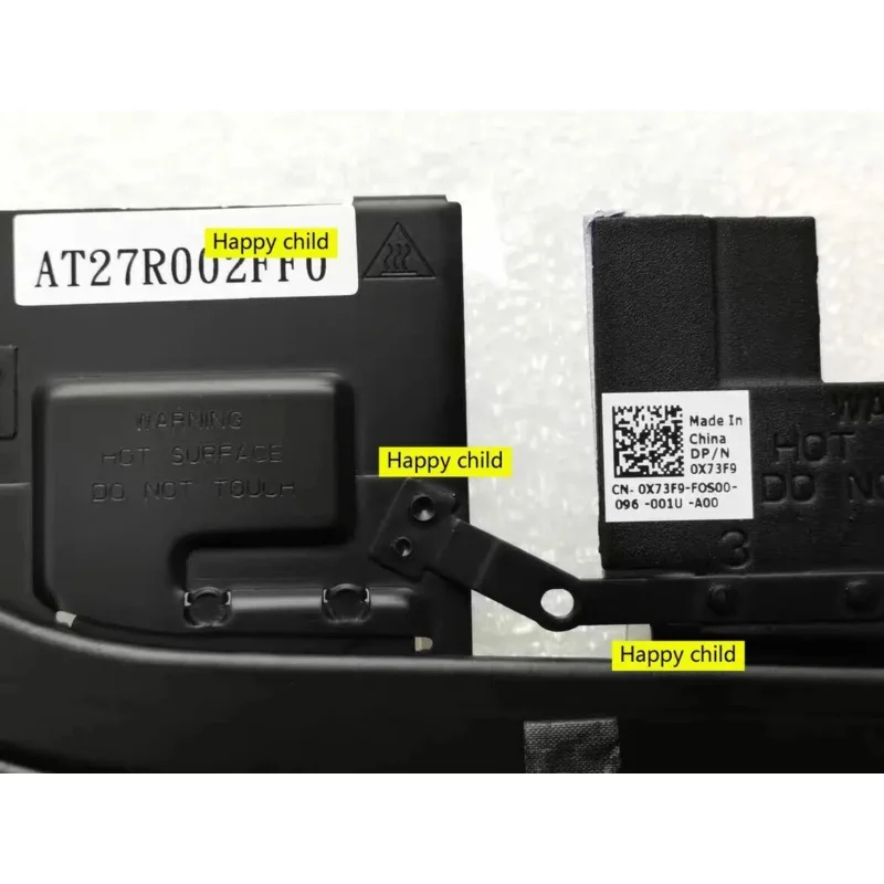 Новый охлаждающий вентилятор для Dell Inspiron 7577 7588 радиатор 0X73F9 X73F9