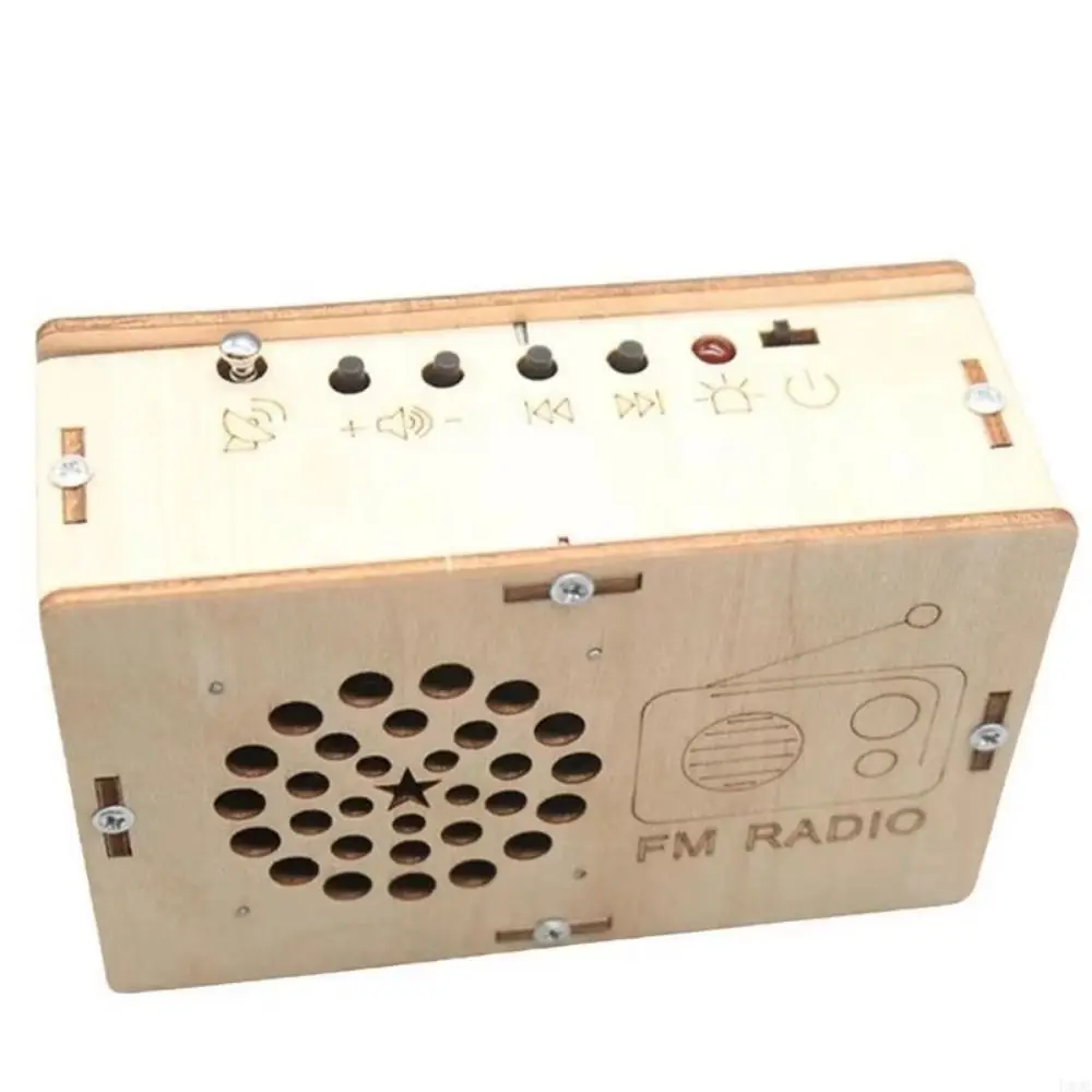 Фото Набор для самостоятельной сборки FM-радио ручной работы: научно-образовательная модель, многофункциональный внешний аккумулятор №2