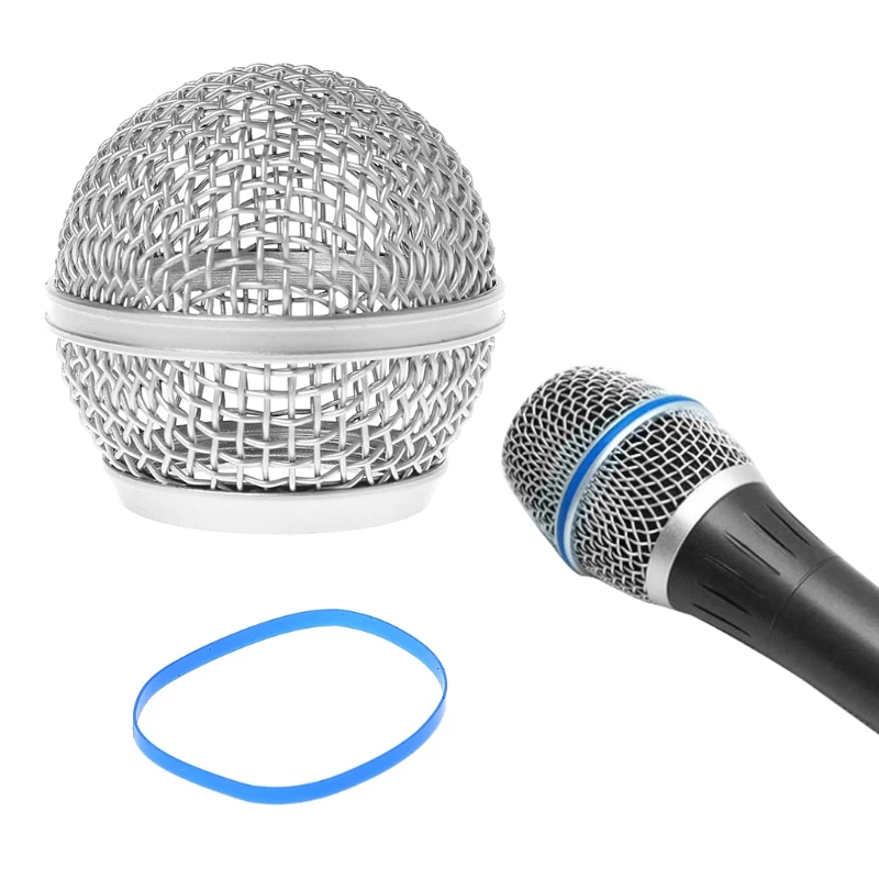 

2022 New Replacement Ball Head Mesh Microphone Grille Fits for shure Beta58A / Beta58
