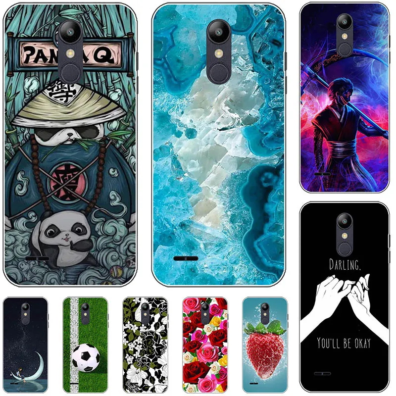 Для LG K10 2017, для LG X400/для LG M250N/K20 Plus 5,3 дюйма, мягкий чехол, крутые чехлы для телефонов с аниме Catoon, защитный чехол с цветочным принтом для футбола