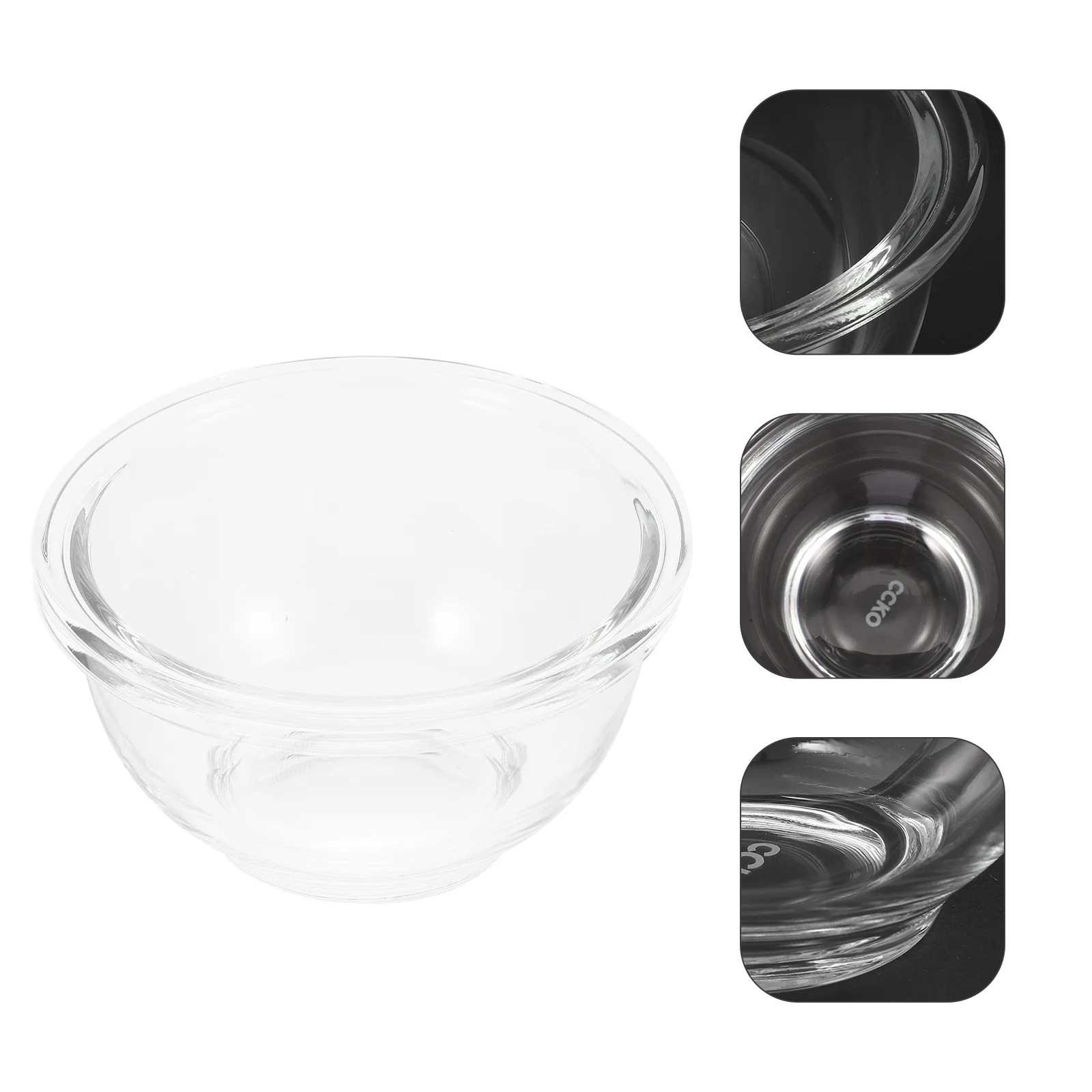 

2Pcs Soup Serving Bowls Multipurpose Glass Bowl Household Fruit Bowl Clear Dessert Bowl for Restaurant Home Kitchen