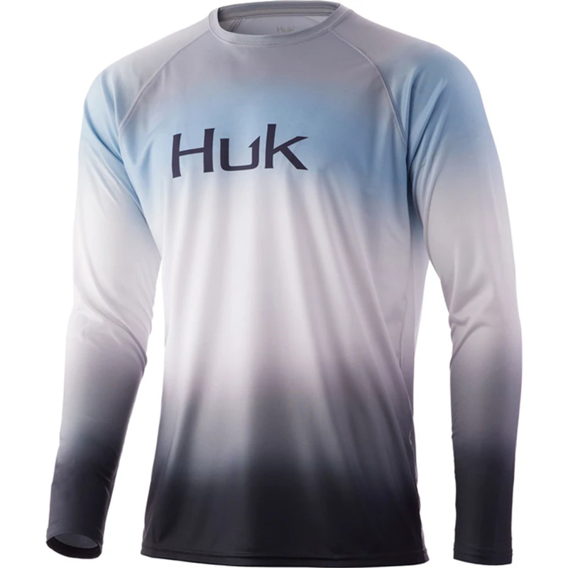 

Huk Pelagic Fishing Shirts Long Sleeve Uv Protection Man Outdoor Summer Camouflage Moisture Wicking Jersey Fishing Apparel