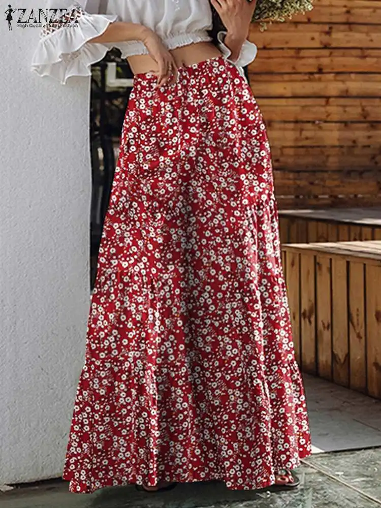 Брюки ZANZEA женские с широкими штанинами