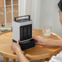 best price personal table refroidisseur spray ion standing portable small air conditioner room water spray mist mini air cooler