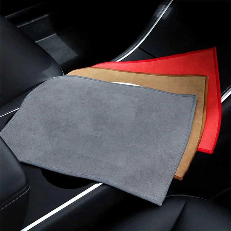

Car Towel Microfiber Wash Cloth For Tesla Model 3 S X Y Auto Cleaning Window Care Strong Water Absorbent Coral Fleece Universal