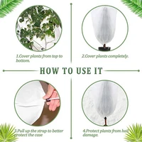 useful long lasting easy to apply winter foldable plant protecting bag garden supplies plant cover plant protecting bag